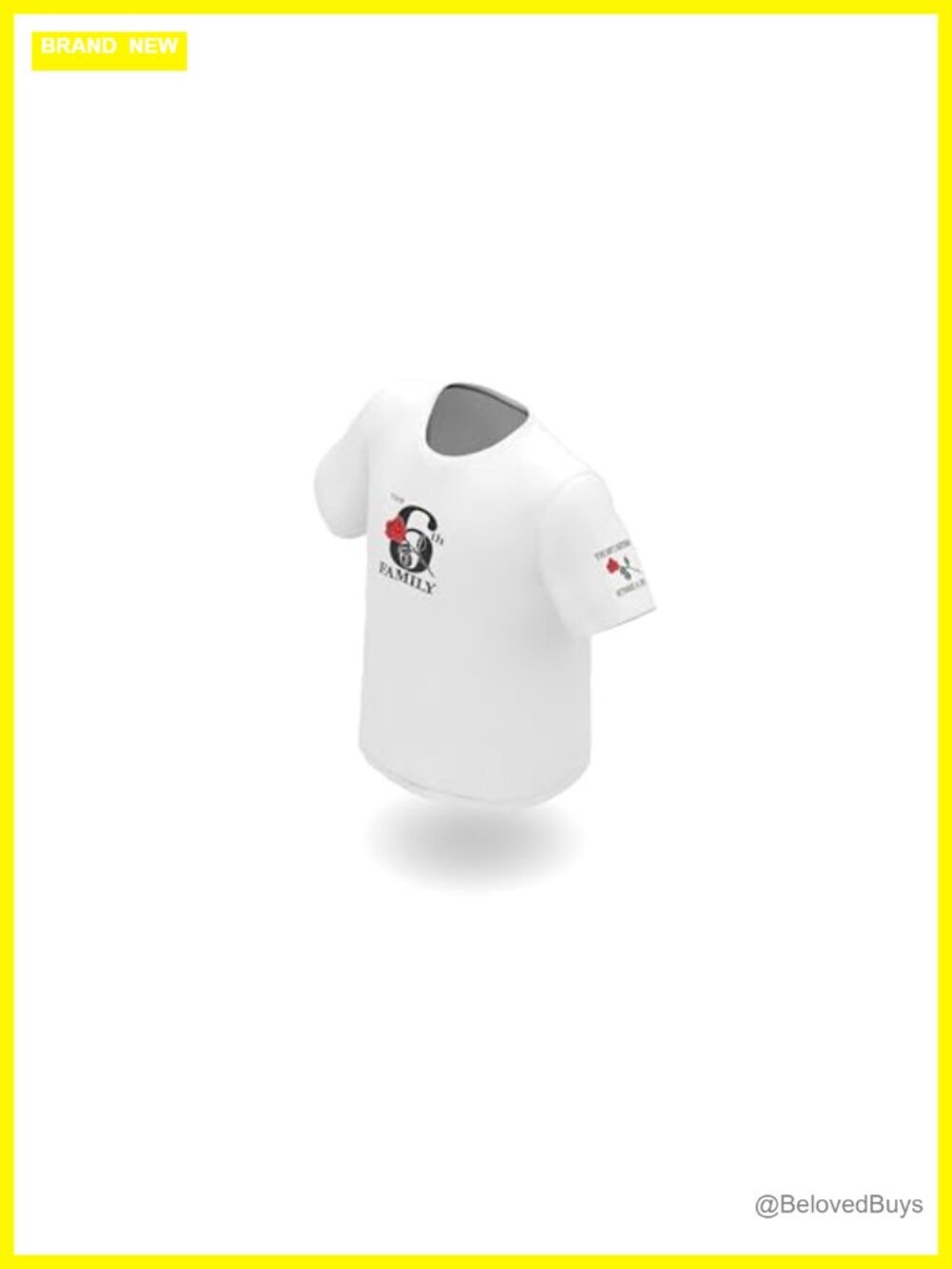 Drake 6th Family Heavyweight Crew Neck Short Sleeve Graphic T-Shirt